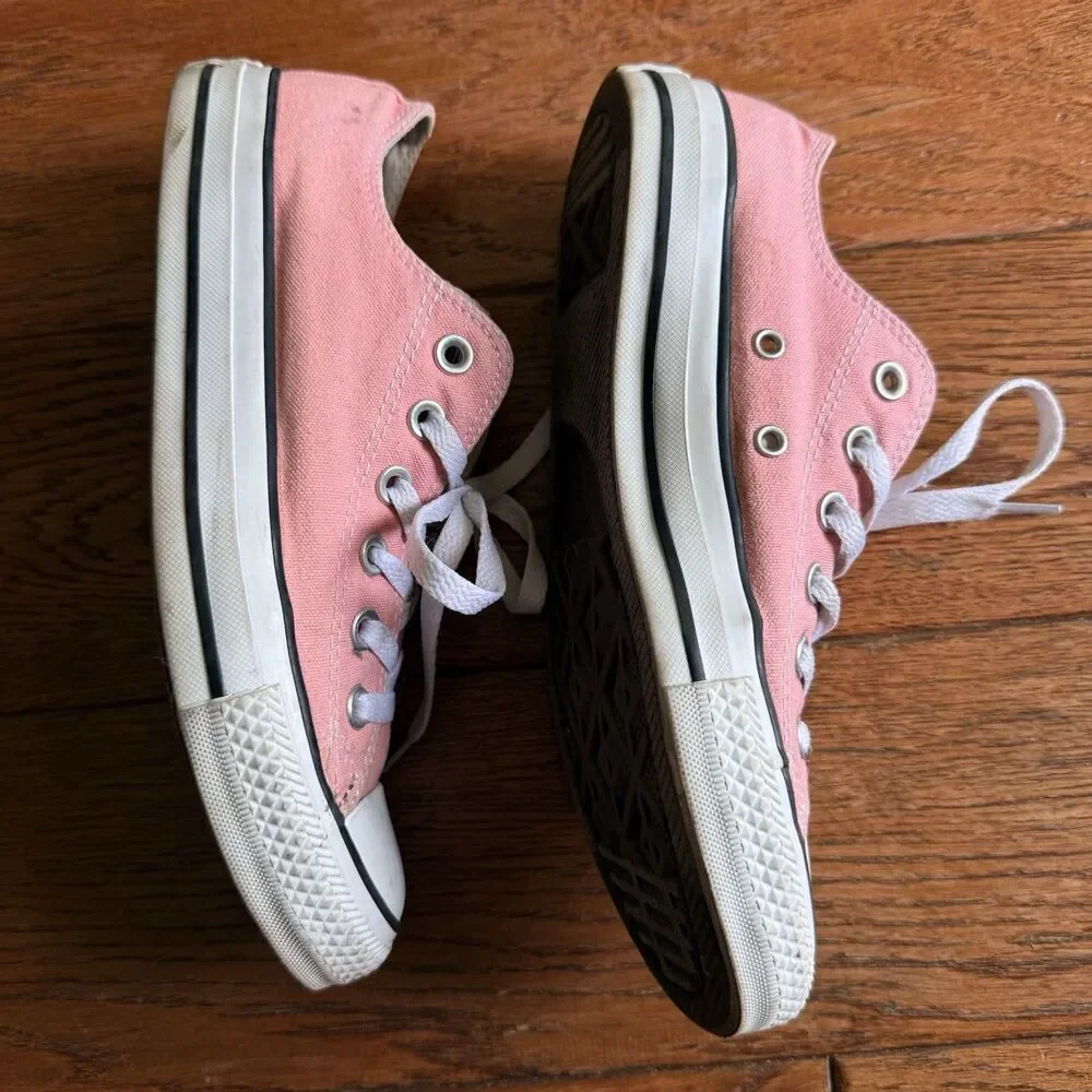 Converse Chuck Taylor All Star 132300F Light Pink Low Top Sneaker Size M 6 W 8
